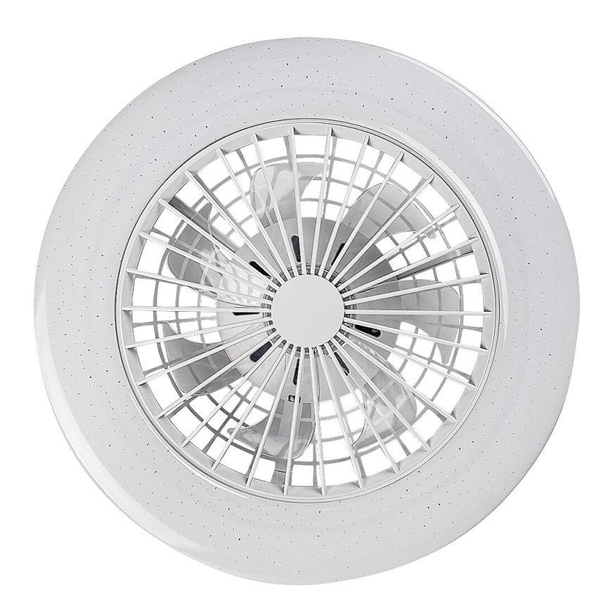 Rabalux - LED RGB Prigušiva stropna svjetiljka s ventilatorom LED/48W/230V 3000-6500K + daljinski upravljač
