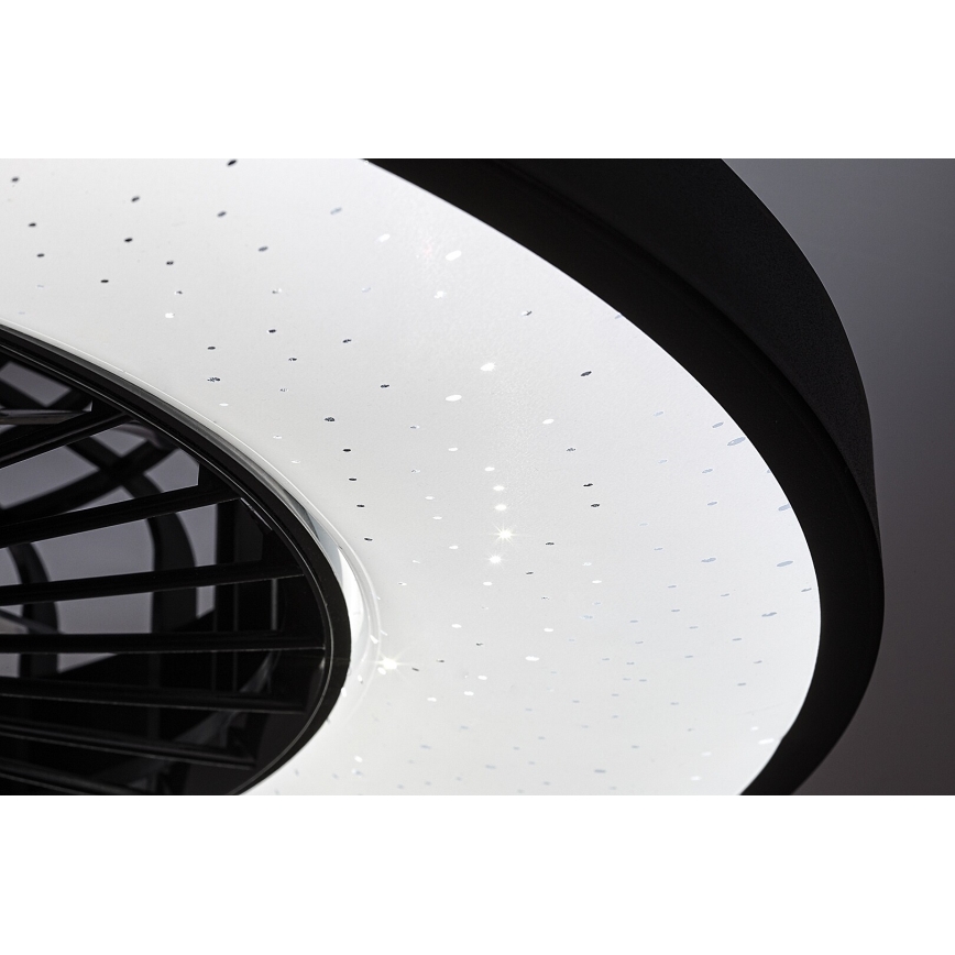 Rabalux - LED Prigušiva stropna svjetiljka s ventilatorom LED/72W/230V 3000-6500K + daljinski upravljač