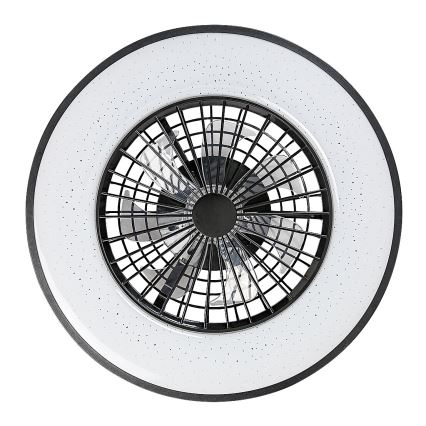 Rabalux - LED Prigušiva stropna svjetiljka s ventilatorom LED/72W/230V 3000-6500K + daljinski upravljač