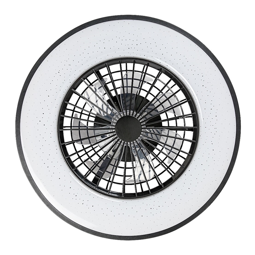 Rabalux - LED Prigušiva stropna svjetiljka s ventilatorom LED/72W/230V 3000-6500K + daljinski upravljač
