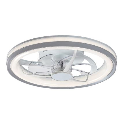 Rabalux - LED Prigušiva stropna svjetiljka s ventilatorom LED/40W/230V 3000/4000/6000K Wi-Fi + daljinski upravljač