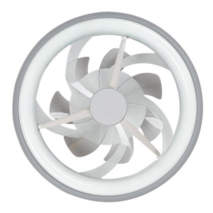 Rabalux - LED Prigušiva stropna svjetiljka s ventilatorom LED/40W/230V 3000/4000/6000K Wi-Fi + daljinski upravljač