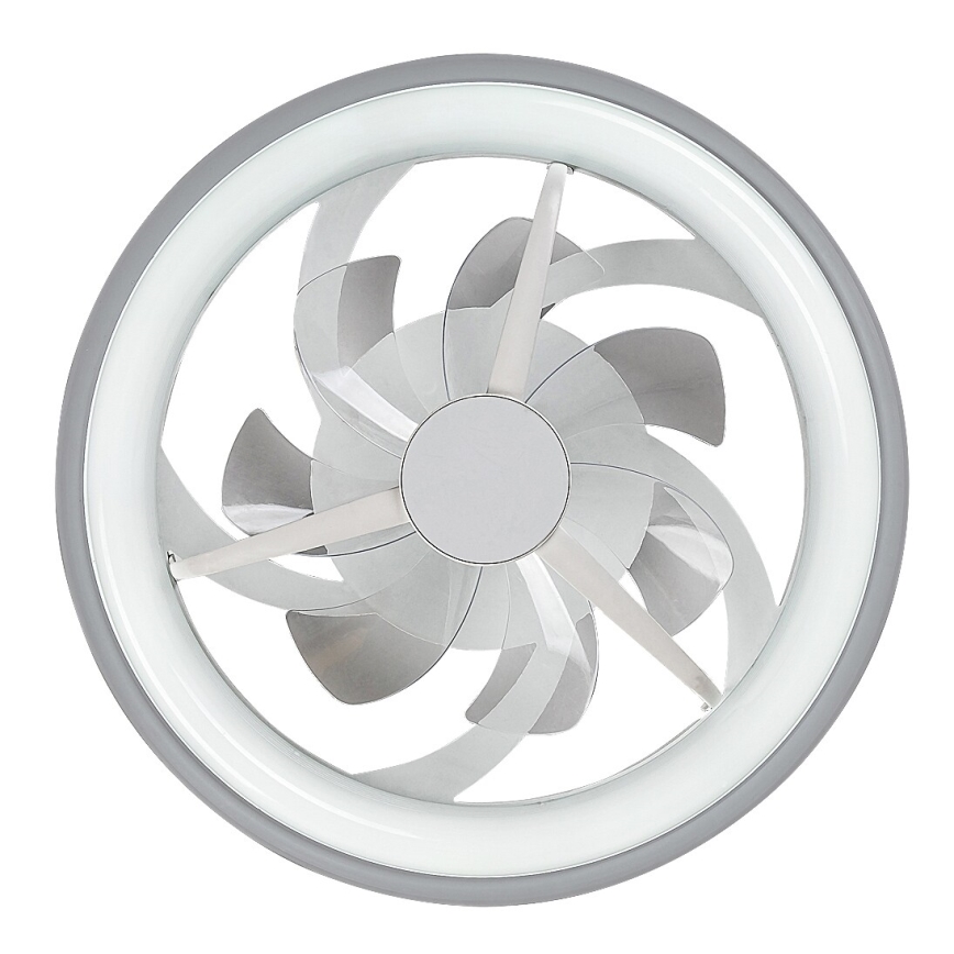 Rabalux - LED Prigušiva stropna svjetiljka s ventilatorom LED/40W/230V 3000/4000/6000K Wi-Fi + daljinski upravljač