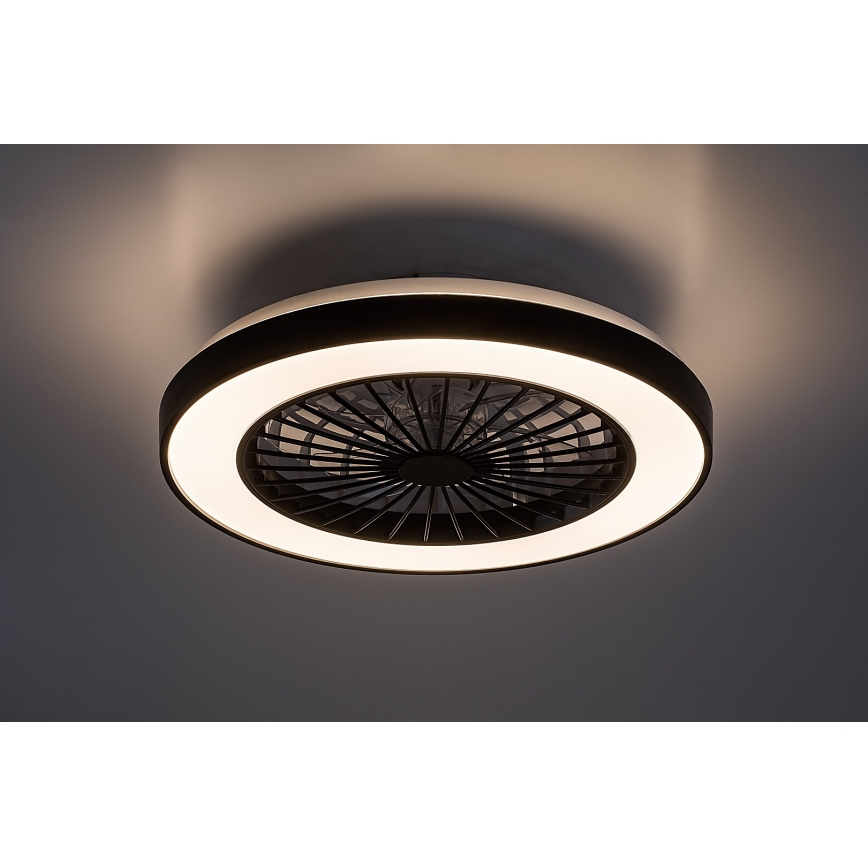 Rabalux - LED Prigušiva stropna svjetiljka s ventilatorom LED/40W/230V 3000/4000/6000K Wi-Fi + daljinski upravljač