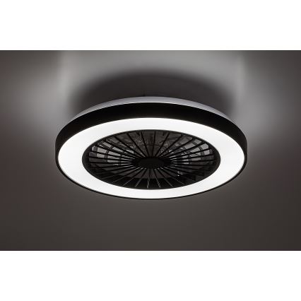 Rabalux - LED Prigušiva stropna svjetiljka s ventilatorom LED/40W/230V 3000/4000/6000K Wi-Fi + daljinski upravljač