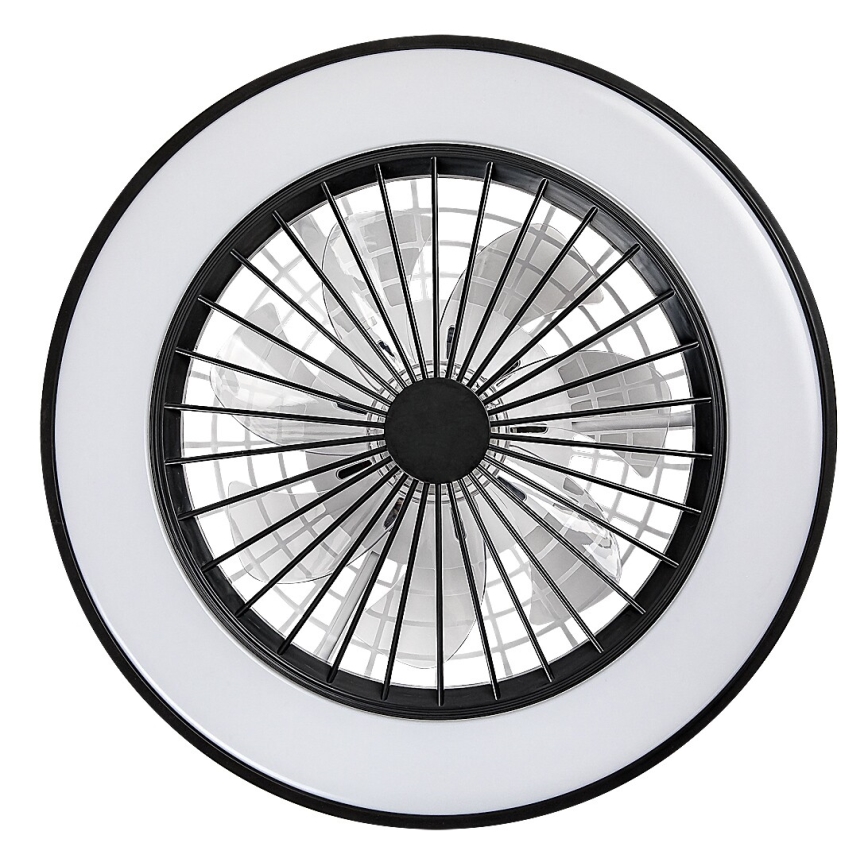 Rabalux - LED Prigušiva stropna svjetiljka s ventilatorom LED/40W/230V 3000/4000/6000K Wi-Fi + daljinski upravljač