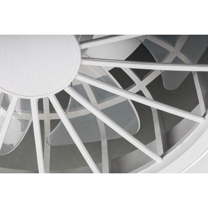 Rabalux - LED stropna svjetiljka s ventilatorom s mogućnošću prigušivanja LED/24W/230V 3000-6500K + daljinski upravljač