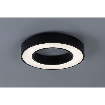 Rabalux - LED stropna svjetiljka LED/24W/230V 3000/4000/6500K Ø 40 cm crna