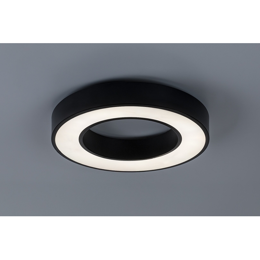Rabalux - LED stropna svjetiljka s prigušivanjem LED/45W/230V 3000-6500K Ø 60 cm crna + daljinski upravljač