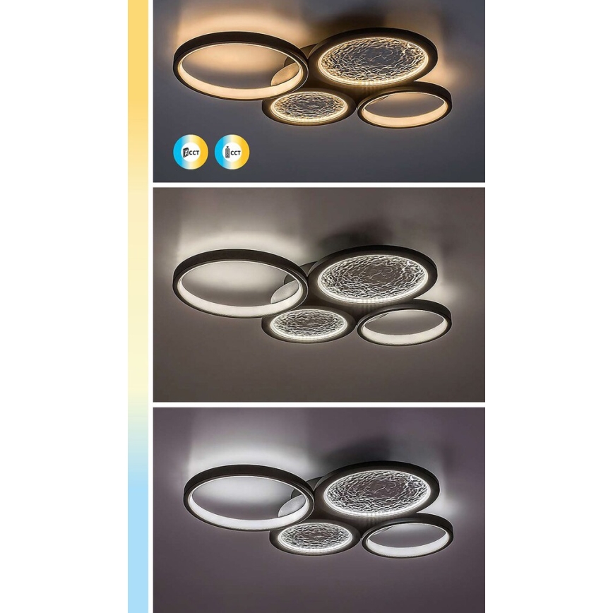 Rabalux - LED Prigušiva stropna svjetiljka LED/40W/230V 3000-6500K + daljinski upravljač