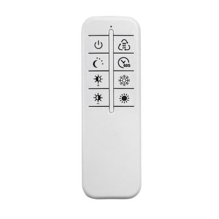 Rabalux - LED stropna svjetiljka s prigušivanjem LED/40W/230V 3000-6500K + daljinski upravljač