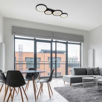 Rabalux - LED Prigušiva stropna svjetiljka LED/40W/230V 3000-6500K + daljinski upravljač
