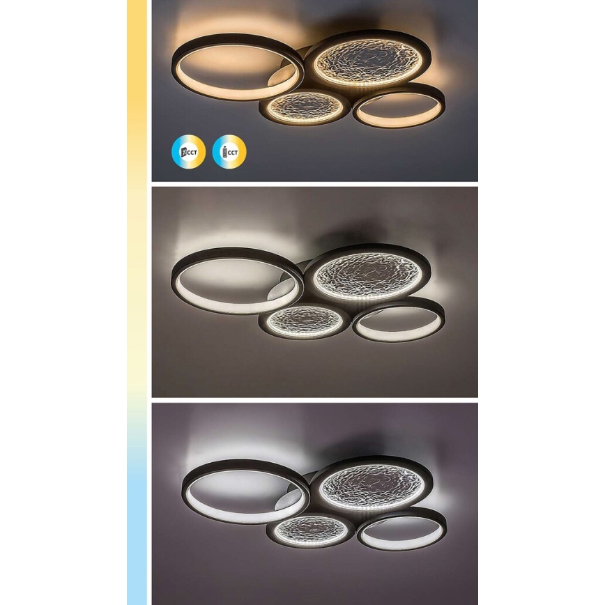 Rabalux - LED Prigušiva stropna svjetiljka LED/40W/230V 3000-6500K + daljinski upravljač
