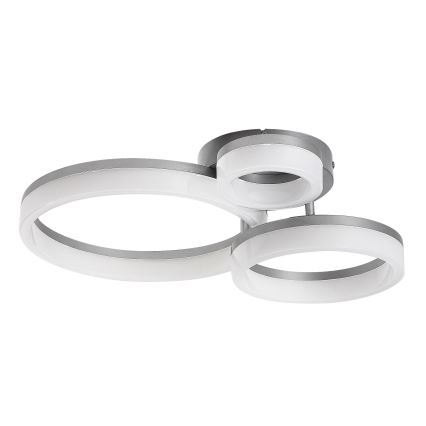 Rabalux - LED stropna svjetiljka LED/24W/230V 3000/4000/6500K 38x51 cm matni krom