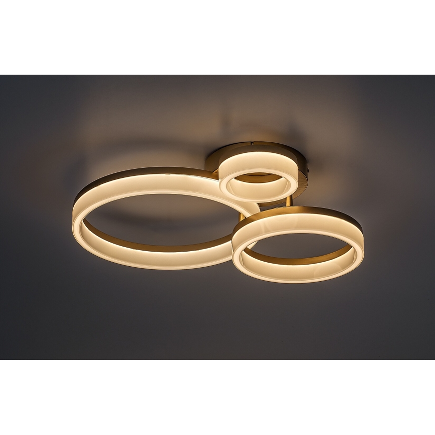 Rabalux - LED Stropna svjetiljka LED/24W/230V 3000/4000/6500K zlatna