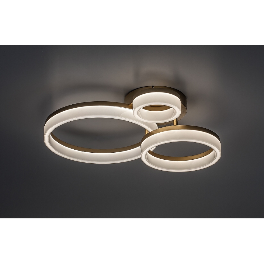 Rabalux - LED Stropna svjetiljka LED/24W/230V 3000/4000/6500K zlatna