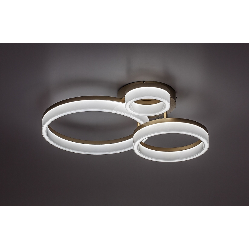 Rabalux - LED Stropna svjetiljka LED/24W/230V 3000/4000/6500K zlatna