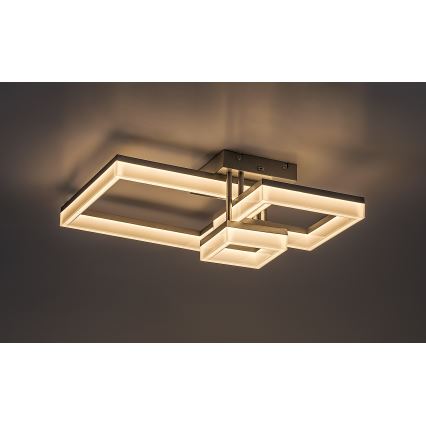 Rabalux - LED Stropna svjetiljka LED/22W/230V 3000/4000/6500K mat krom