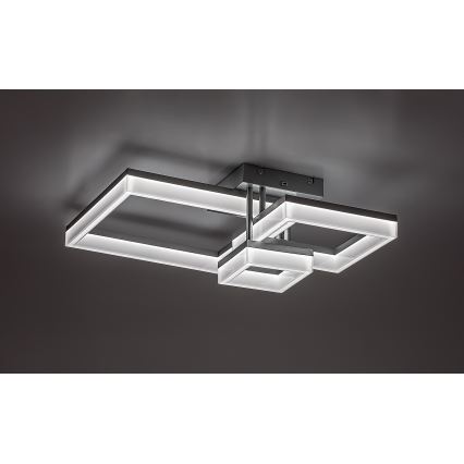 Rabalux - LED Stropna svjetiljka LED/22W/230V 3000/4000/6500K mat krom