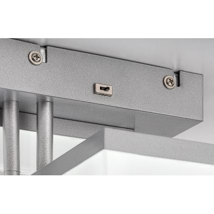 Rabalux - LED Stropna svjetiljka LED/22W/230V 3000/4000/6500K mat krom
