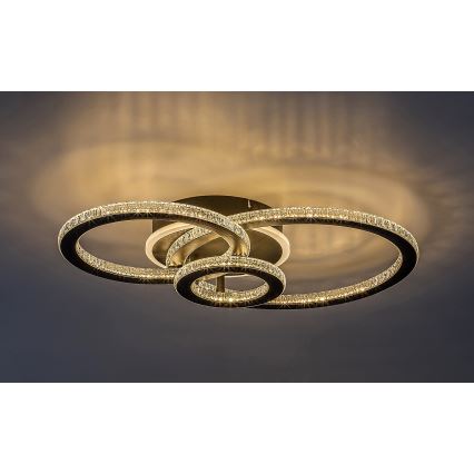 Rabalux - LED stropna svjetiljka s prigušenjem LED/40W/230V 3000-6500K + daljinski upravljač 35x52 cm