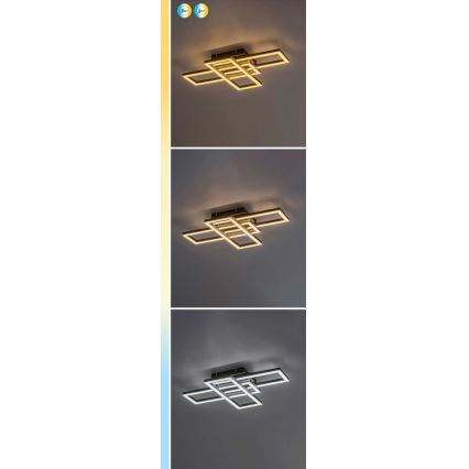 Rabalux - LED prigušivo stropno svjetlo LED/40W/230V 3000-6500K + daljinski upravljač 35x50 cm