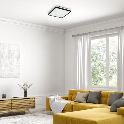 Rabalux - LED RGB prigušivo stropno svjetlo LED/43W/230V 3000-6500K + daljinski upravljač 35x35 cm