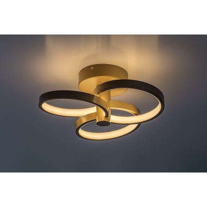 Rabalux - LED stropna svjetiljka s mogućnošću prigušivanja LED/32W/230V 3000-6500K Ø 31 cm bež + daljinski upravljač