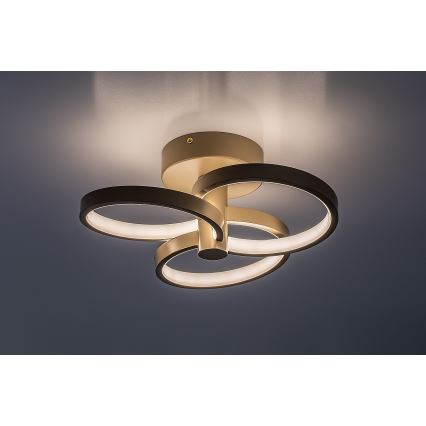 Rabalux - LED stropna svjetiljka s mogućnošću prigušivanja LED/32W/230V 3000-6500K Ø 31 cm bež + daljinski upravljač