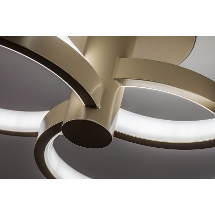 Rabalux - LED stropna svjetiljka s mogućnošću prigušivanja LED/32W/230V 3000-6500K Ø 31 cm bež + daljinski upravljač