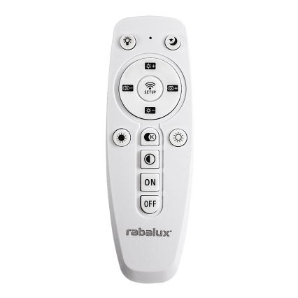 Rabalux - LED stropna svjetiljka s mogućnošću prigušivanja LED/32W/230V 3000-6500K Ø 31 cm bež + daljinski upravljač