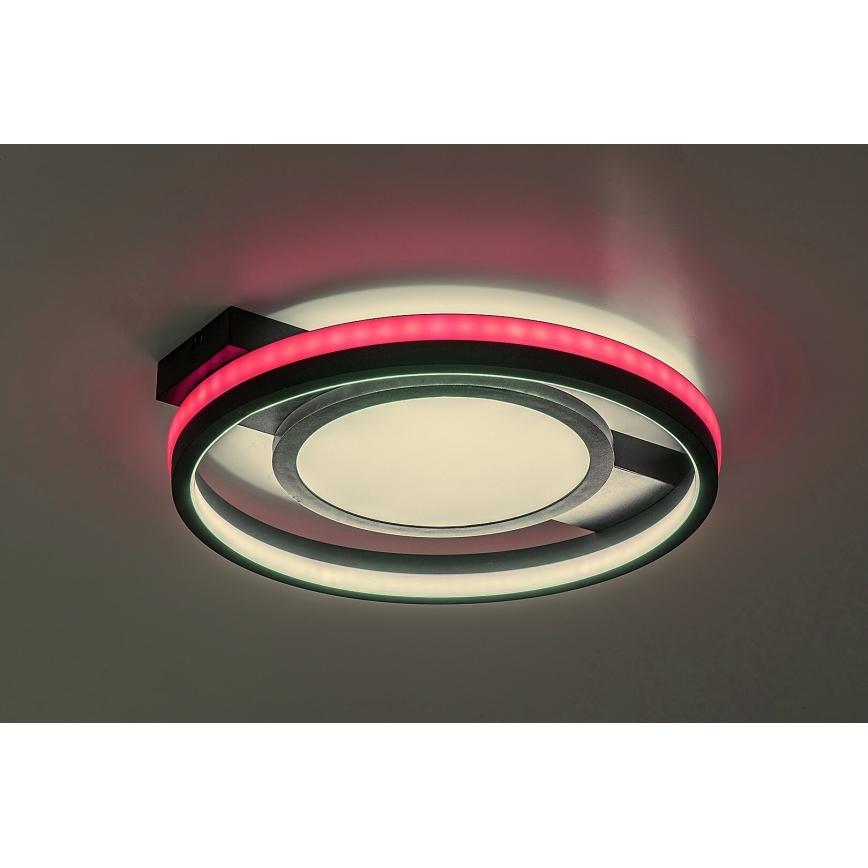 Rabalux - LED RGB Prigušiva stropna svjetiljka LED/40W/230V 3000-6500K + daljinski upravljač