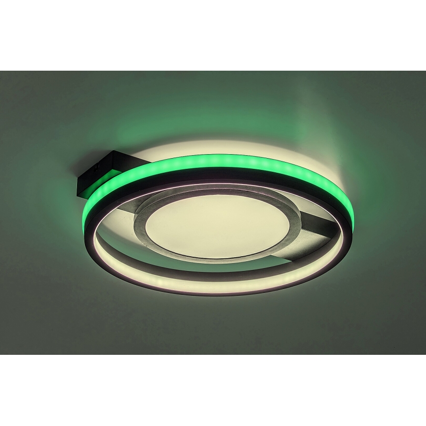 Rabalux - LED RGB Prigušiva stropna svjetiljka LED/40W/230V 3000-6500K + daljinski upravljač