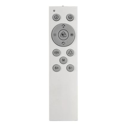 Rabalux - LED RGB Prigušiva stropna svjetiljka LED/40W/230V 3000-6500K + daljinski upravljač