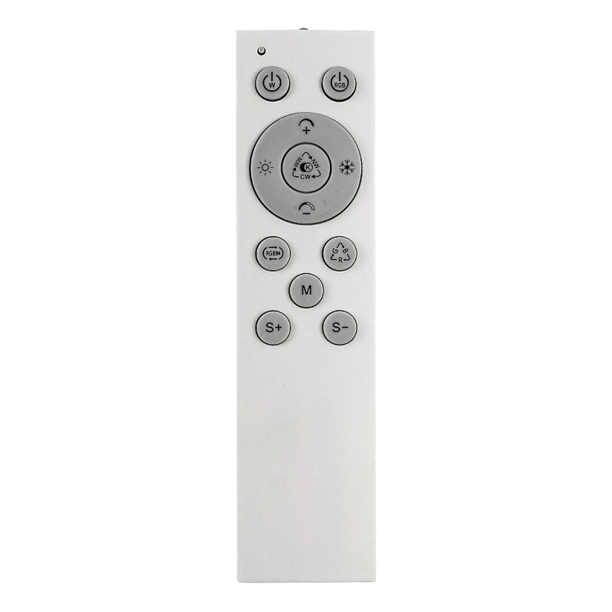 Rabalux - LED RGB Prigušiva stropna svjetiljka LED/40W/230V 3000-6500K + daljinski upravljač