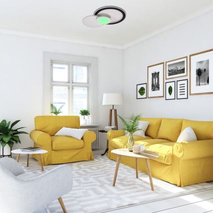 Rabalux - LED RGB prigušivo stropno svjetlo LED/40W/230V 3000-6500K + daljinski upravljač Ø 31 cm