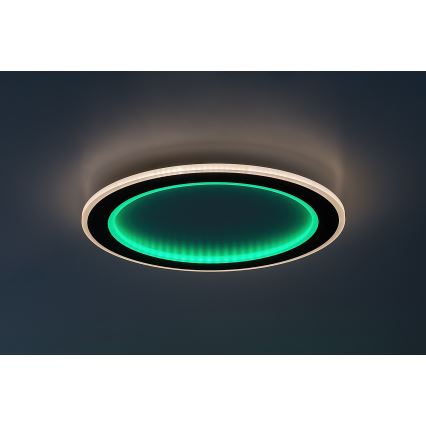 Rabalux - LED RGB Prigušiva stropna svjetiljka LED/22W/230V 3000-6500K + daljinski upravljač