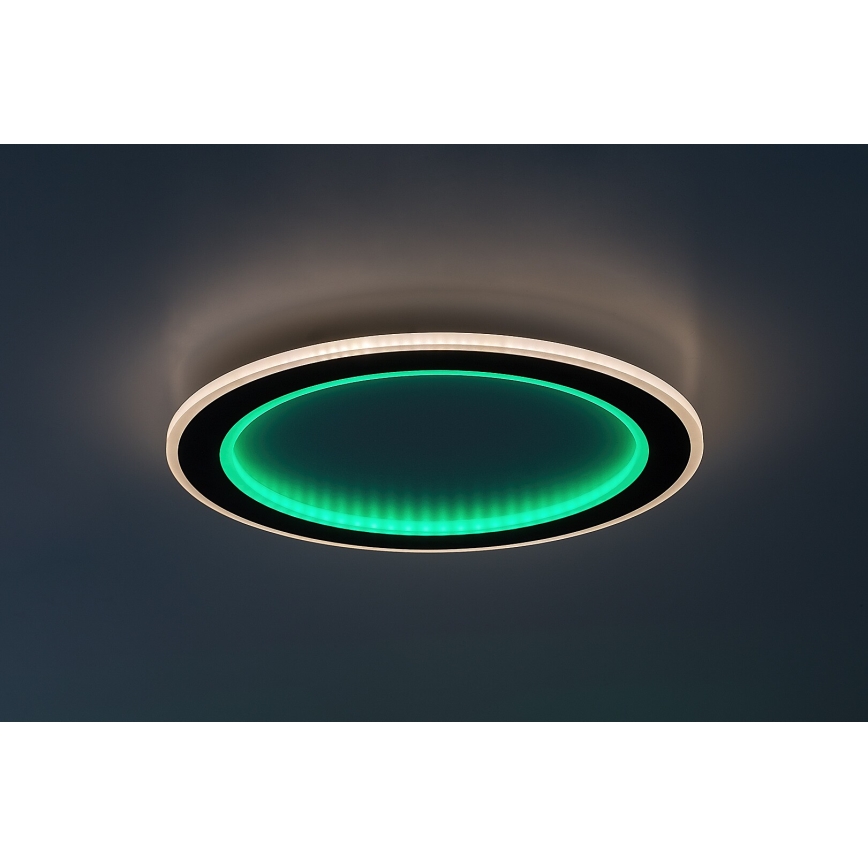 Rabalux - LED RGB Prigušiva stropna svjetiljka LED/22W/230V 3000-6500K + daljinski upravljač