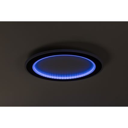 Rabalux - LED RGB Prigušiva stropna svjetiljka LED/22W/230V 3000-6500K + daljinski upravljač