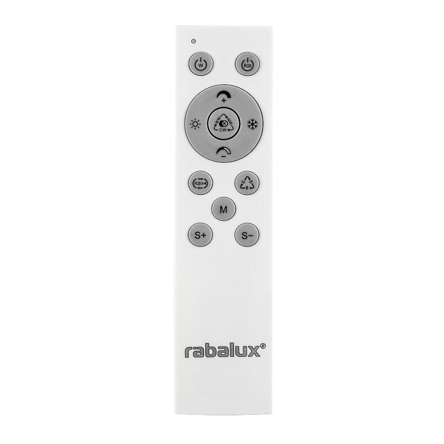 Rabalux - LED RGB Prigušiva stropna svjetiljka LED/22W/230V 3000-6500K + daljinski upravljač