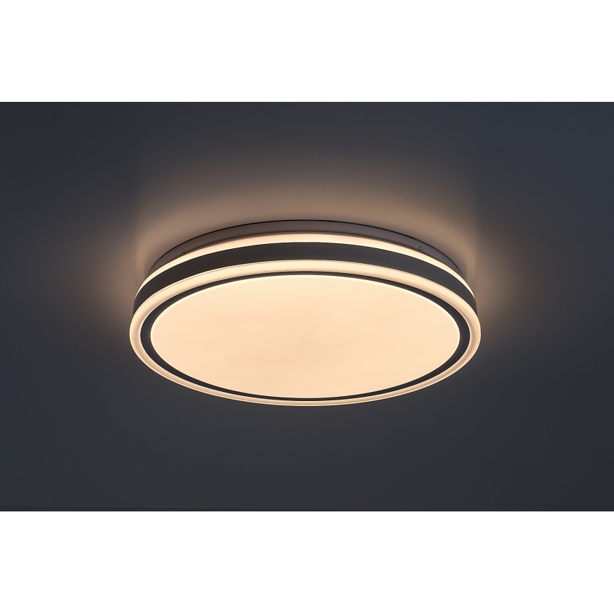 Rabalux - LED prigušivo stropno svjetlo LED/23W/230V 3000-6500K Ø 38,5 cm bijelo + daljinski upravljač