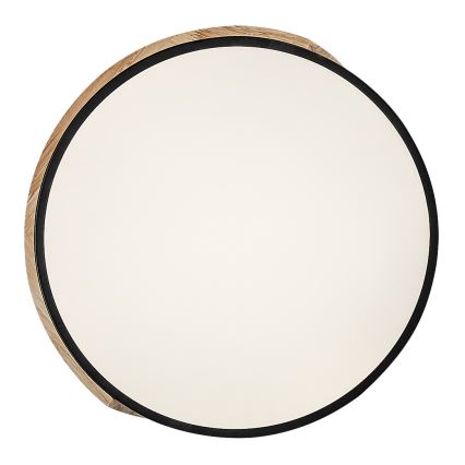 Rabalux - LED stropno svjetlo LED/24W/230V 4000K crna/hrast Ø 41 cm