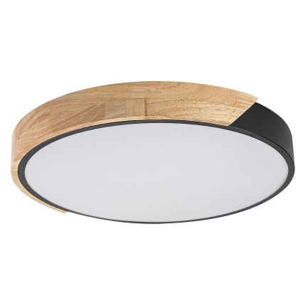 Rabalux - LED stropno svjetlo LED/24W/230V 4000K crna/hrast Ø 41 cm