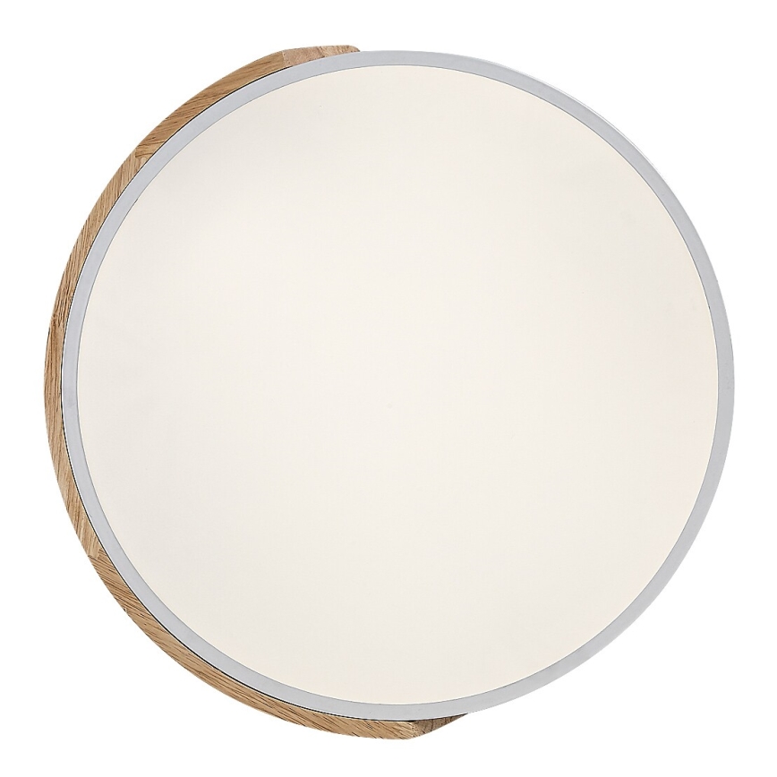 Rabalux - LED stropna svjetiljka LED/24W/230V 3000K bijela/hrast promjer 61 cm