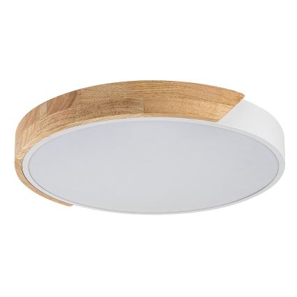Rabalux - LED stropna svjetiljka LED/24W/230V 3000K bijela/hrast promjer 61 cm