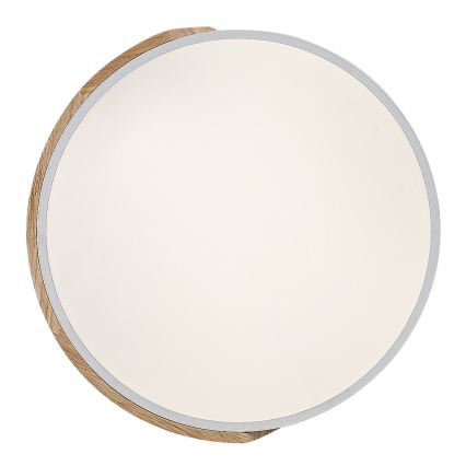 Rabalux - LED stropna svjetiljka LED/24W/230V 3000K bijela/hrast prom. 41 cm