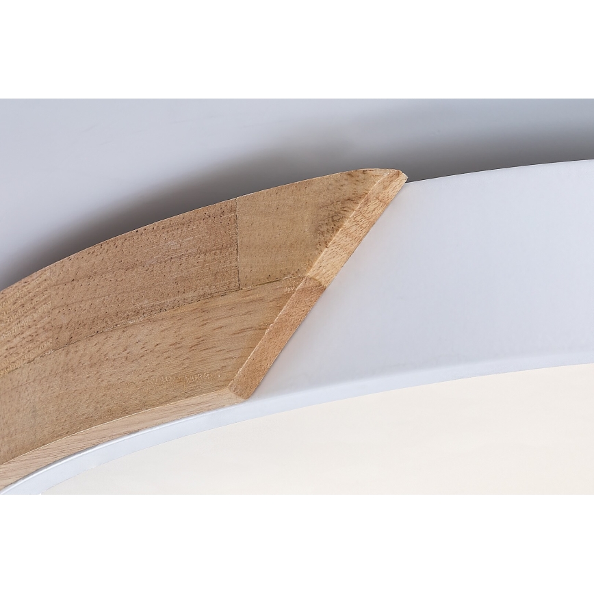 Rabalux - LED stropna svjetiljka LED/24W/230V 3000K bijela/hrast prom. 41 cm
