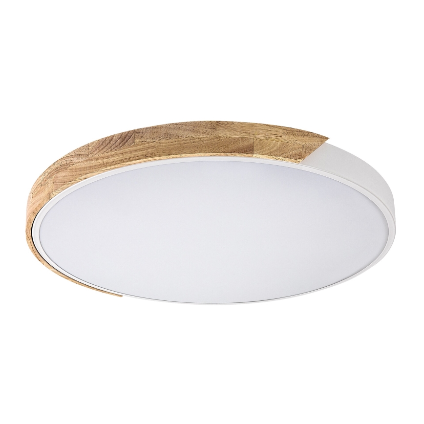 Rabalux - LED stropno svjetlo LED/40W/230V 3000/4000/6500K bijela/hrast, promjer 61 cm