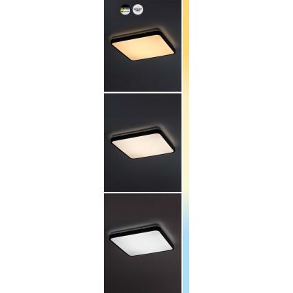 Rabalux - LED Stropna svjetiljka za kupaonicu LED/36W/230V 3000/4000/6000K IP44 42x42 cm bijela