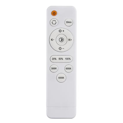 Rabalux - LED prigušiva stropna svjetiljka LED/34W/230V 3000-6500K promjer 38 cm + daljinsko upravljanje